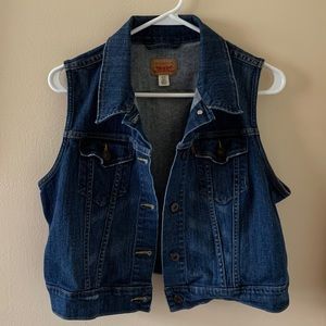 Levi Strauss Denim Vest XL